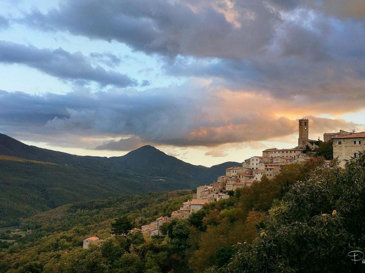 Atmospheric Apartment In Authentic House Near Beautiful Sasso Pisano Exterior foto